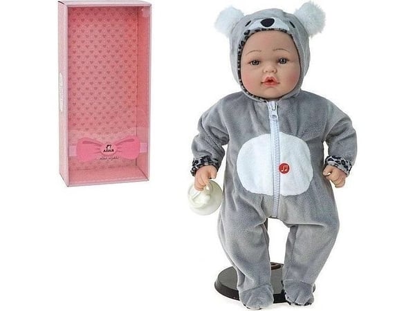 Babydokke 40 cm synger og snakker polsk 580442-587663
