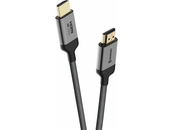 Swissten HDMI-HDMI 4K-kaapeli 1m
