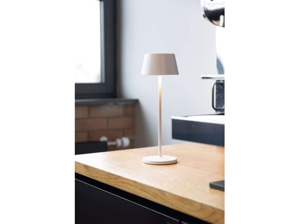 MAUL 8190802, Hvit, Aluminium, Soverom, Café au lait, IP54, 2 år, 1 ampuller