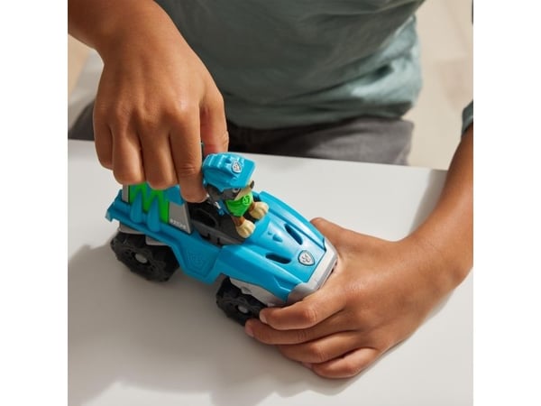 PAW Patrol Rex’s Dinosaur Rescue Vehicle, Ajoneuvo, 3 vuosi/vuosia, Muovi, Sininen, Harmaa