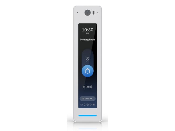 Ubiquiti UniFi G3 Reader Pro - Adgangskontrollterminal med NFC-leser - kablet - NFC, Bluetooth 4.2, Mifare - 13.56 MHz - 10/100/1000 Ethernet - hvit