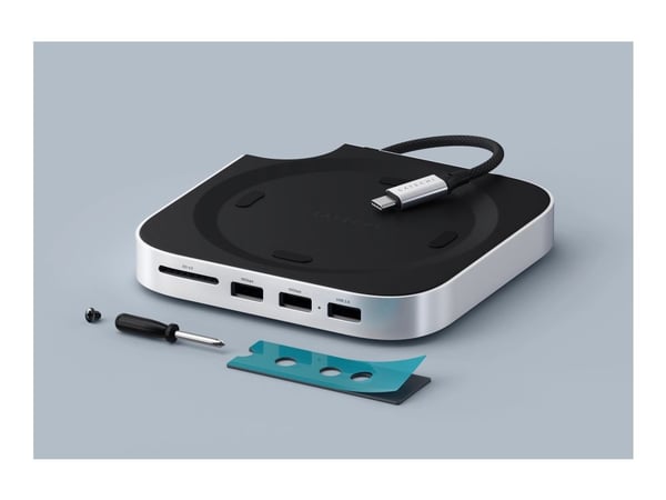 Satechi ST-GNMMES - Keskitin - 1 x USB 2.0 + 2 x USB 3.2 Gen 2 - pöytätietokoneet