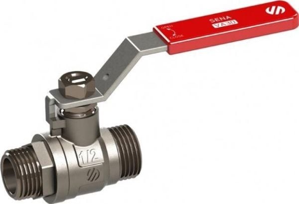Palloventtiili 1/2GZ-GZ SENA VA30 vipu Inox SENA VA30 Inox