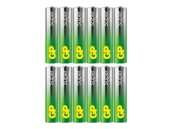 Bakterier, GP Super, Alkaline, AAA