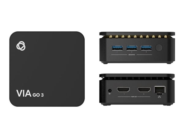 Kramer VIA Go3 - Presentationsserver - 1GbE - Wi-Fi 5 - Bluetooth