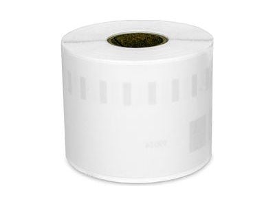 MediaRange - Papper - permanent häftning - svart på vitt - 101 x 54 mm 220 etikett (er) (1 rulle/rullar x 220) hängande låda - etiketter (alternati...