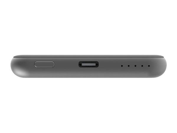 Verbatim Charge 'n' Go - Trådlös powerbank - magnetfäste - Li-pol - 5000 mAh - 20 Watt - 2.4 A - Apple Fast Charge, PD 3.0, QC 3.0, Apple 2.4A, USB...