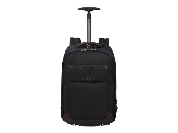 Samsonite Pro-DLX 6 - Notebookryggsekk - with wheels - 17.3" - svart