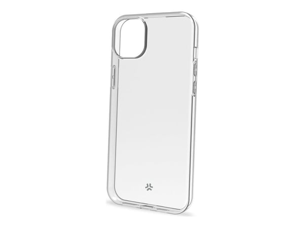 Celly Gelskin - Baksidedeksel for mobiltelefon - termoplast-polyuretan (TPU) - gjennomsiktig - for Apple iPhone 15 Plus Celly Gelskin - Baksidedeksel for mobiltelefon - termoplast-polyuretan (TPU) - gjennomsiktig - for Apple iPhone 15 Plus