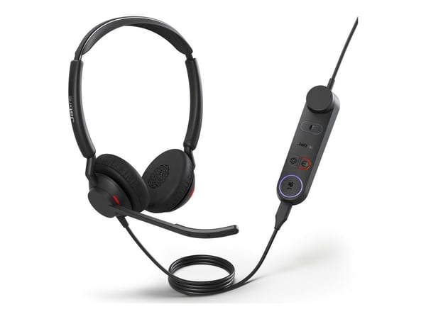 Jabra Engage 50 II MS Stereo - Hodesett - on-ear - kablet - USB-C, USB-A - lydisolerende - Certified for Microsoft Teams, Unify Certified, Google M...