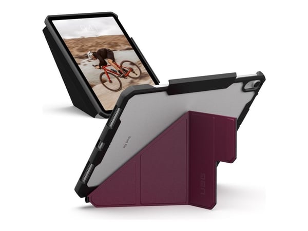 UAG Essential Armor Series - Lommebok for nettbrett - bordeaux - for Apple 11-inch iPad Air (M2, M3)