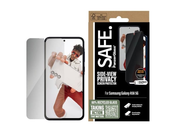 Panzer Glass SAFE av PanzerGlass Ultra-Wide Fit Privacy Glass for Samsung Galaxy A56 5G