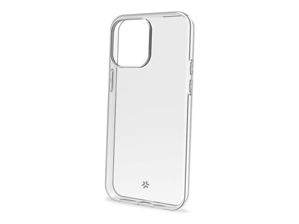 Celly Gelskin - Baksidedeksel for mobiltelefon - termoplast-polyuretan (TPU) - gjennomsiktig - for Apple iPhone 15 Pro Max
