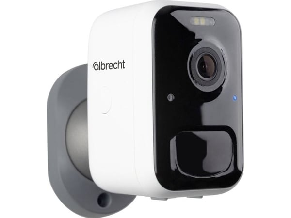Albrecht Home SC 100 utendørs WLAN-overvåkningskamera Full HD nattvisning IP65
