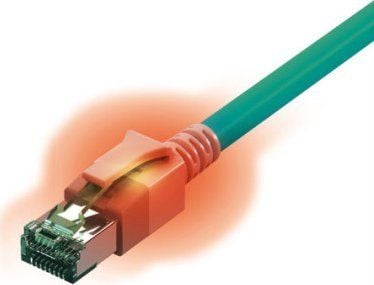 SACON saCon S/FTP-kabel Cat.6A (Class EA), LSOH, turkos, 5 m
