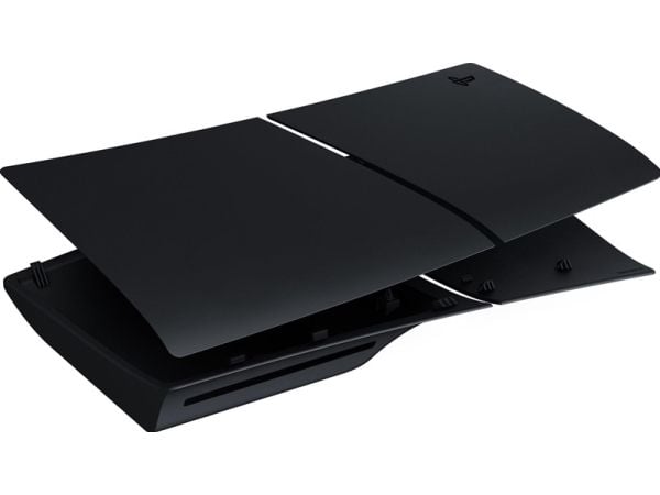Sony - Dekselsett for spillkonsoll - midnatts sort - for PlayStation 5 Slim