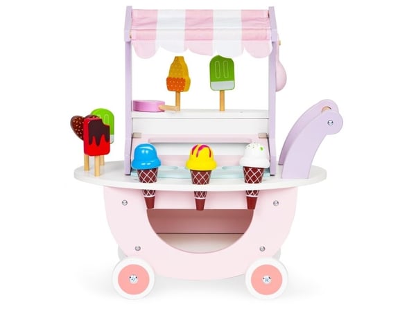 Ecotoys baby-gåvogn læringsvogn, ulike farger