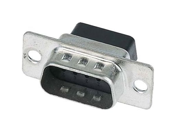 Harting 09670155601 D-SUB stiftlist 180° poltall 15 Crimp 1 stk