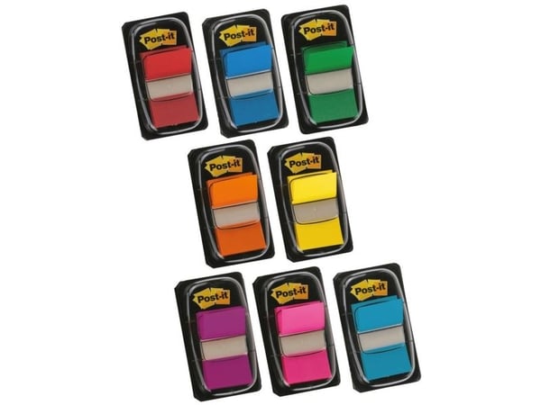 Post-It 680-21, 25,4 mm, 44,5 mm, 50 stykker