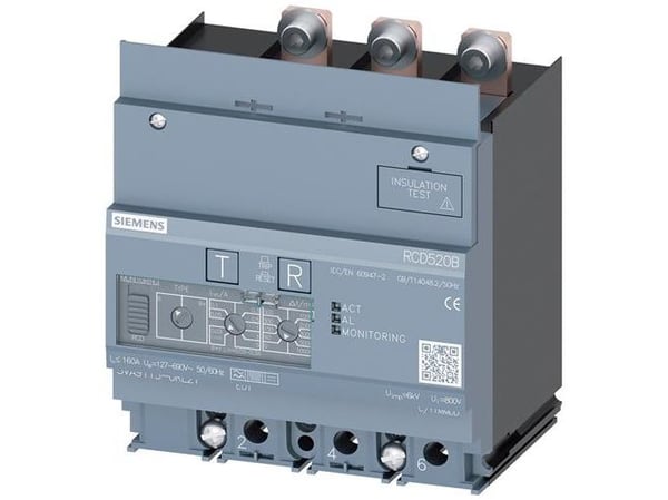 RCD-moduuli 3VA9 RCD520B RCD B/B+ 3P 160A