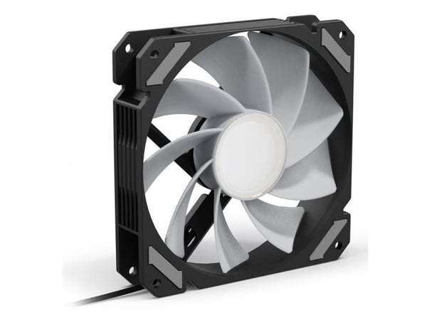 Sharkoon SHARK Mirror RGB PWM REVERSE, Vifte, 12 cm, 500 RPM, 1500 RPM, 99,52 m³/t, Sort