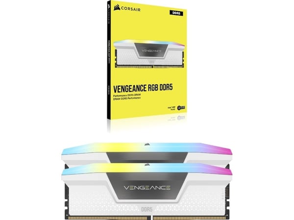 CORSAIR Vengeance RGB - DDR5 - sett - 64 GB: 2 - DIMM 288-pin - ikke-bufret