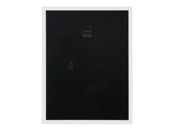 Deknudt S66KF1 P1, Enkel bilderamme, Glass, Tre, Hvit, Bord, Vegg, 30 x 30 cm, Rektangulær