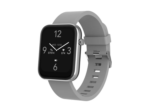 DENVER SW-182 - Smartklokke med bånd - display 1.7" - Bluetooth - grå