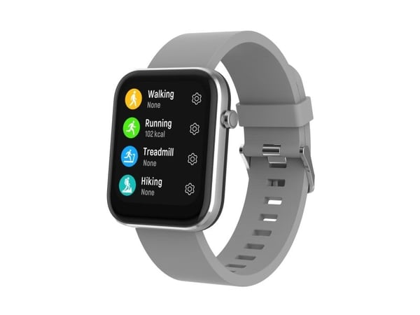 DENVER SW-182 - Smartklokke med bånd - display 1.7" - Bluetooth - grå