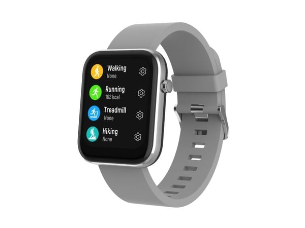 DENVER SW-182 - Smartklokke med bånd - display 1.7" - Bluetooth - grå