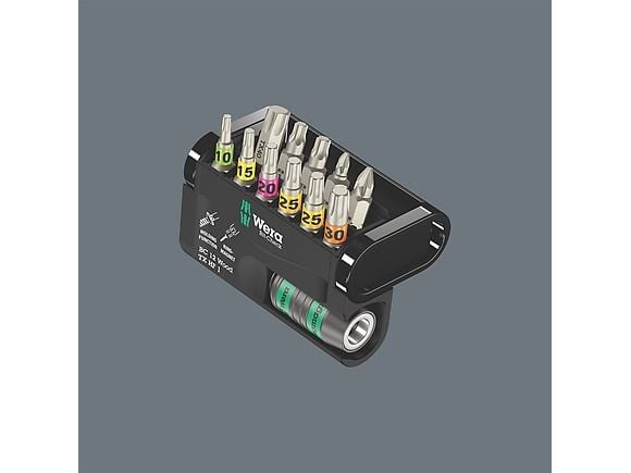 Wera BIT-CHECK 12 WOOD TX HF 1 SB, 12CZ -työkalusarja