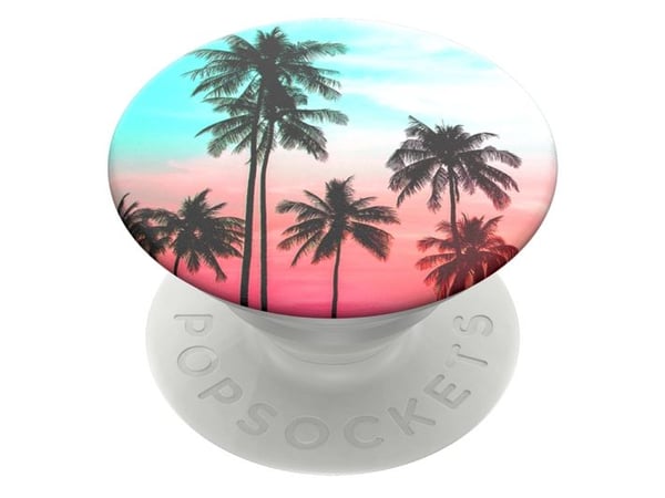 PopSockets Swappable PopGrip - Sormikahva/støtteben for mobiltelefon, tablet - tropisk solnedgang