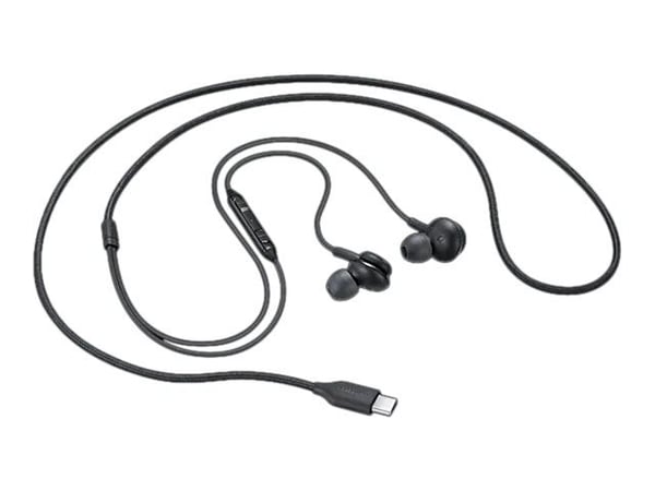 Samsung EO-IC100, Sladdansluten, Samtal/musik, 20 - 20000 Hz, 18,35 g, Headset, Svart