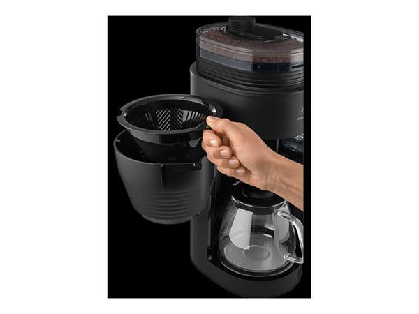 Melitta AromaFresh - Kaffemaskin - 10 kopper - matt svart