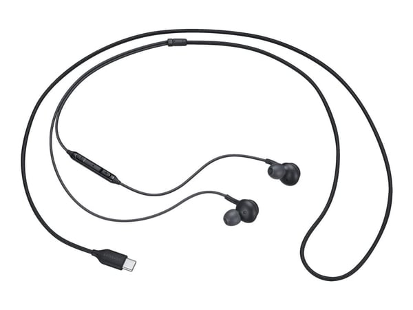 Samsung EO-IC100 - Ørepropper med mikrofon - i øret - kablet - USB-C - svart