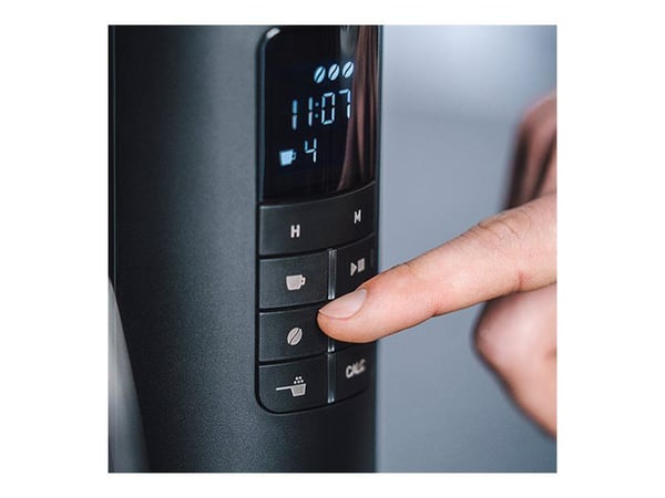 Melitta AromaFresh - Kaffemaskin - 10 kopper - matt svart