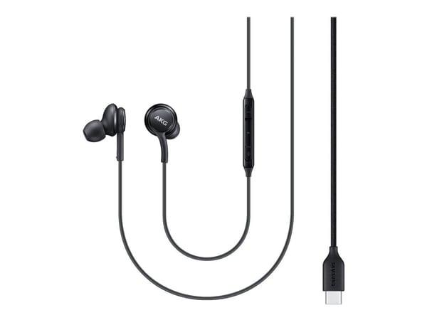 Samsung EO-IC100 - Hörlurar med mikrofon - inuti örat - kabelansluten - USB-C - svart
