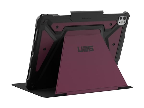 UAG - Lommebok for nettbrett - robust - polyuretan (PU) - bordeaux - for Apple 13-inch iPad Pro (M4)