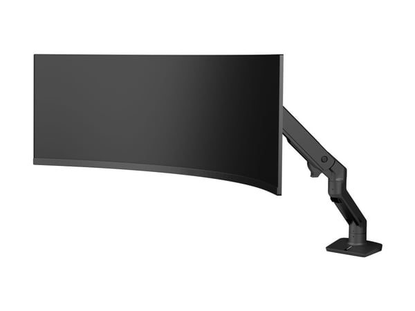 Ergotron HX - Monteringssett (leddarm) - Konstant kraftteknologi - for buet LCD-skjerm - for skjermkurver med ekstrem dybde - matt svart - skjermst...