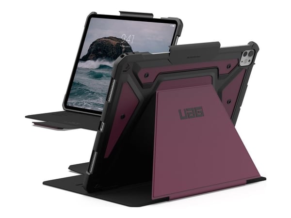 UAG - Lommebok for nettbrett - robust - polyuretan (PU) - bordeaux - for Apple 13-inch iPad Pro (M4)