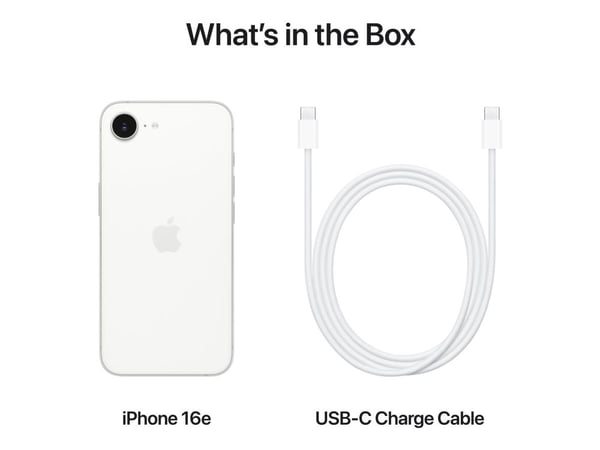 Apple | iPhone 16e - 128 GB - White