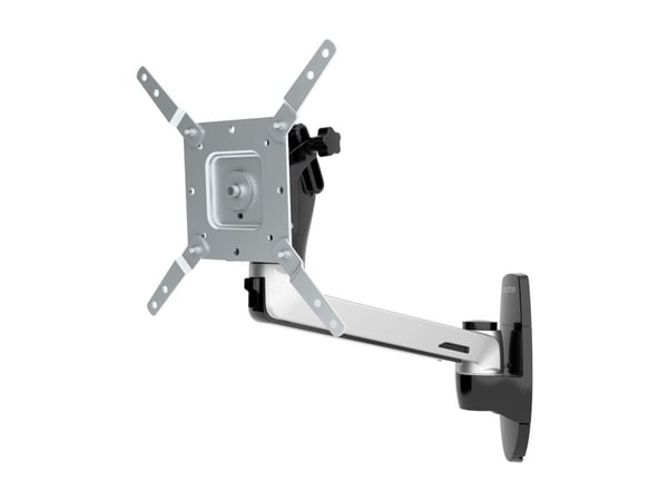 Ergotron LX HD Wall Mount Swing Arm - Monteringssett (svingarm) - for TV - aluminium - skjermstørrelse: up to 49" - veggmonterbar