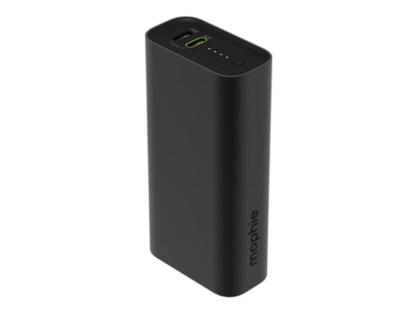 mophie powerstation - Strømbank - 10000 mAh - 30 watt - PD - 2 utgangskontakter (USB-C) - svart