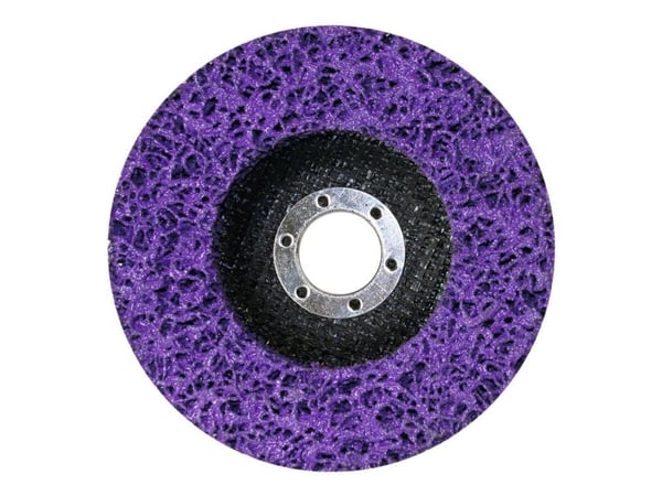Makita - Cleaning disc - for metall, aluminium, rustfritt stål, rust, paint residue, epoxy residue - 125 mm - for Makita DJV182