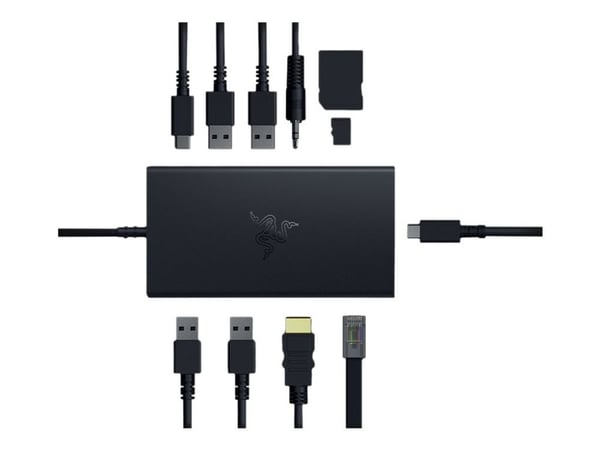 Razer - Dokkingstasjon - USB-C - HDMI - 1GbE