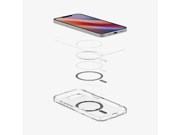 Spigen Ultra Hybrid (MagFit), deksel, Apple, iPhone 16e, 15,5 cm (6,1"), Kulfiber, gjennomsiktig