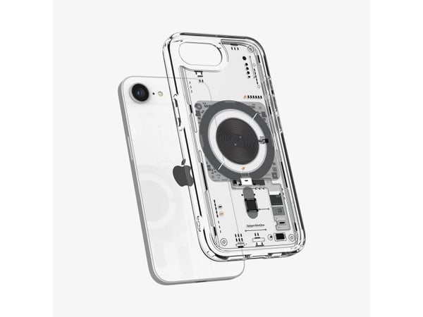 Spigen Ultra Hybrid Neo One (MagFit), deksel, Apple, iPhone 16e, 15,5 cm (6,1"), sortert, gjennomsiktig