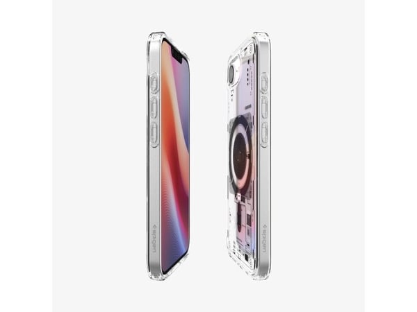 Spigen Ultra Hybrid Neo One (MagFit), deksel, Apple, iPhone 16e, 15,5 cm (6,1"), sortert, gjennomsiktig