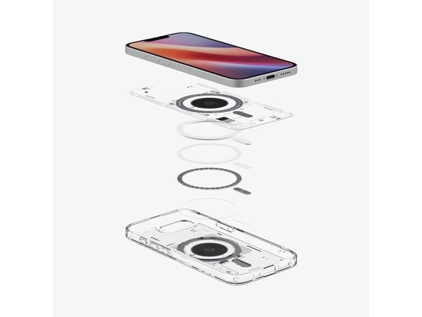 Spigen Ultra Hybrid Neo One (MagFit), deksel, Apple, iPhone 16e, 15,5 cm (6,1"), sortert, gjennomsiktig
