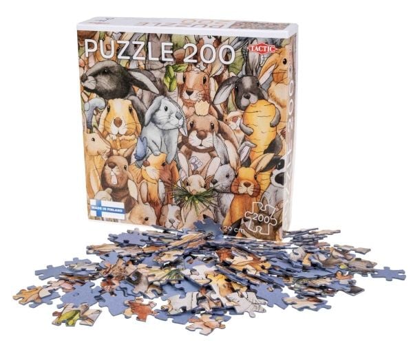 Tactic Puzzle Lovers Bunnies 200 pcs puzzle